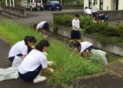 中学生地域貢献１